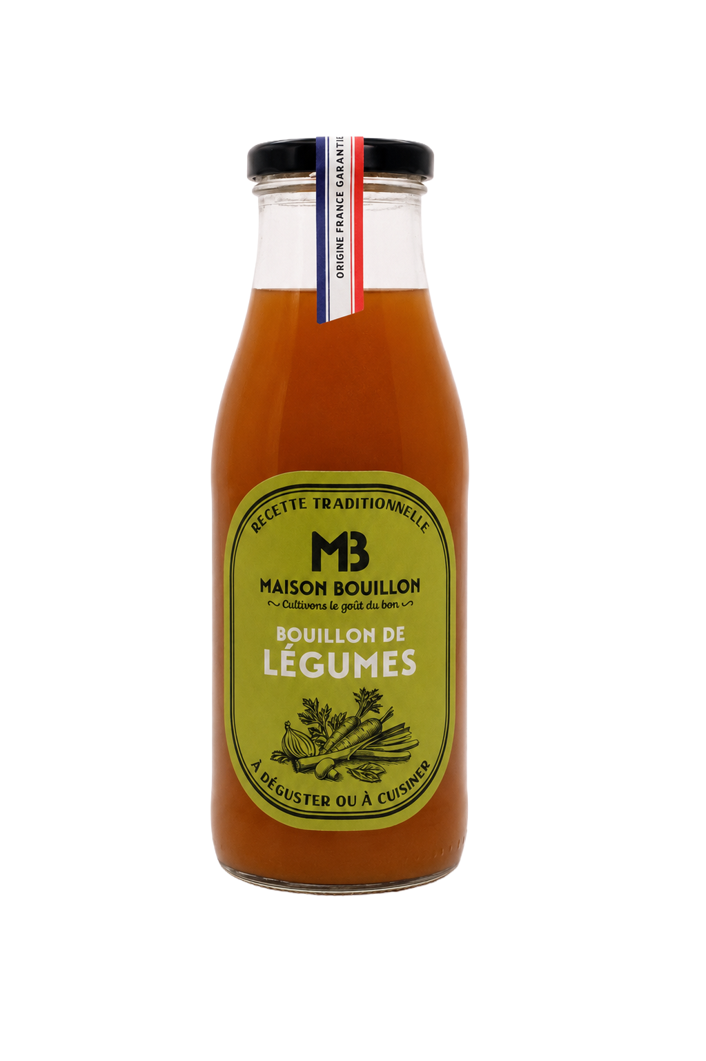 Bouillon de légumes (carton de 6 bouteilles)